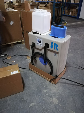 SR空压系统油水分离器拆箱验货