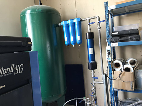 SRA过滤器实现压缩空气除油