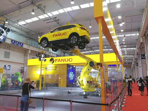 机器人大会FANUC展厅