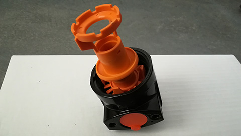 WALKER压缩空气气水分离器的旋风分离器特写