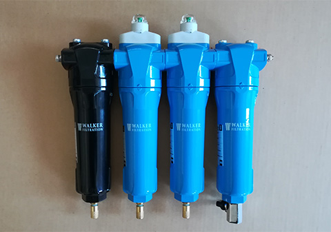 多级新型WALKER FILTRATION压缩空气精密过滤器无缝连接