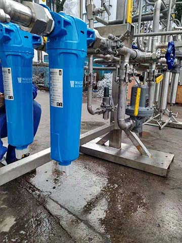 压缩空气精密过滤器适用于玻璃行业压缩空气过滤