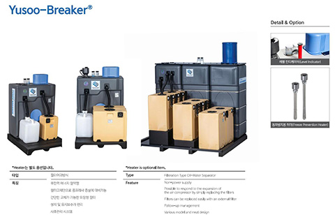 包含环保型空压系统废油处理设备YUSOO-8在内的官方介绍