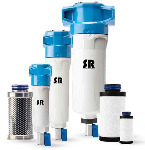 SRA氧气过滤器包括凝聚式氧气过滤器、除尘式氧气过滤器和医用除菌氧气过滤器