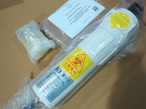 SR负压除菌过滤器标配积液瓶压差表
